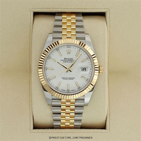 used 41mm gold rolex|pre owned rolex 41mm.